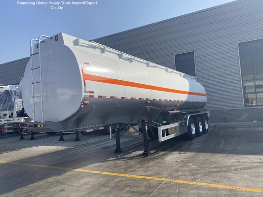 3 assi di acciaio al carbonio Q345B 45000L Cisterna di carburante semirimorchio