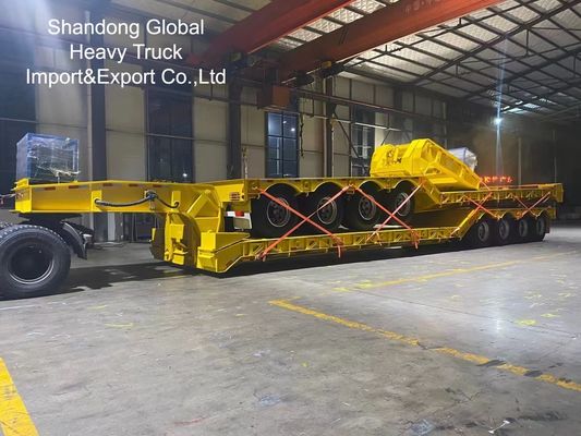 Semi-remorco a tre assi piatto da 40 piedi - certificato ECE, CE