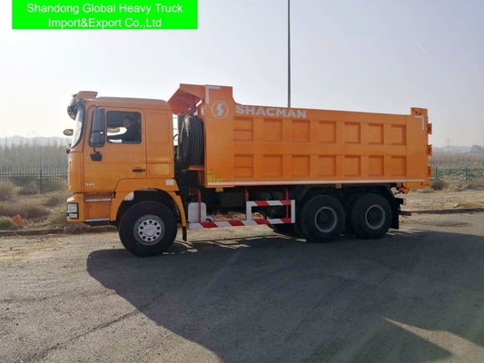 Nuovo o usato Shacman Dump Truck 6x4 Dumper con Euro 2 Emissioni 10 Trasmissione in avanti e 8329x2490x3450mm Specifica