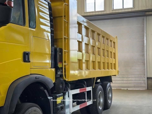 Prezzo Sinotruk Etiopia Sino Usato e nuovo HOWO Tx 8X4 16 25 Meter Cubico 12 Ruota di capovolgimento camion