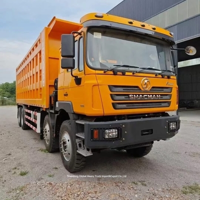 Shacman F3000 8×4 Dump Truck con motore diesel da 400 CV e stile di sollevamento frontale per costruzioni pesanti