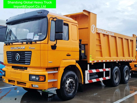 Nuovo o usato Shacman Dump Truck 6x4 Dumper con Euro 2 Emissioni 10 Trasmissione in avanti e 8329x2490x3450mm Specifica