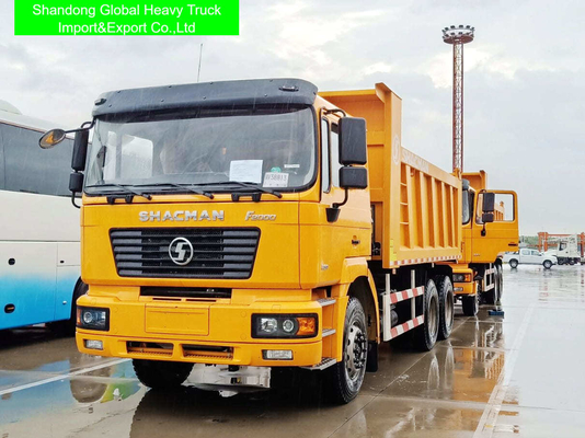 Nuovo o usato Shacman Dump Truck 6x4 Dumper con Euro 2 Emissioni 10 Trasmissione in avanti e 8329x2490x3450mm Specifica