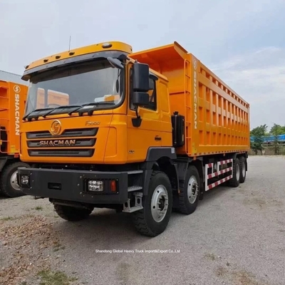 Shacman F3000 8×4 Dump Truck con motore diesel da 400 CV e stile di sollevamento frontale per costruzioni pesanti