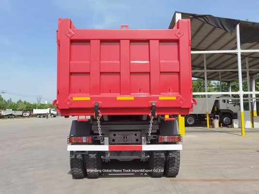 HOWO Camion spazzatura Camion di ribaltamento 371HP 375HP 8X4 40t-60t Carico in condizioni eccellenti per l'Africa