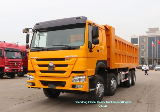 Sinotruk HOWO 8x4 380HP Dump Truck capacità 30-45 tonnellate