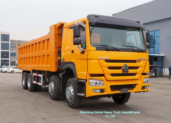 Sinotruk HOWO 8x4 380HP Dump Truck capacità 30-45 tonnellate