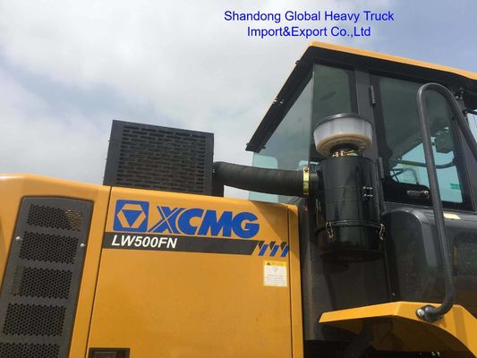 XCMG XC948E 4 tonnellate carico nominale caricatore ruota anteriore con 2,4 M3 carico a secchio e 7882 * 2500 * 3405mm Specifica