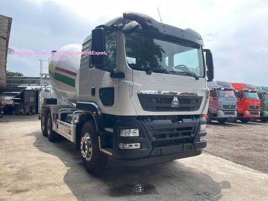 6×4 SDEC Concrete Mixer Truck 12m3 380 HP per la costruzione