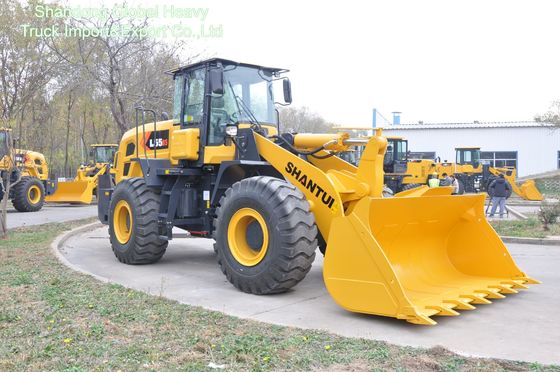 Shantui Engineering Machinery L36-B3 3ton 1.7m3 Chinese Wheel Loader with Farm Machine
