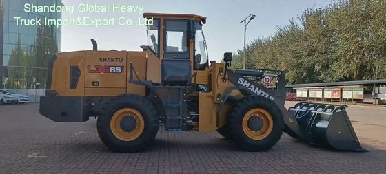 Shantui Engineering Machinery L36-B3 3ton 1.7m3 Chinese Wheel Loader with Farm Machine