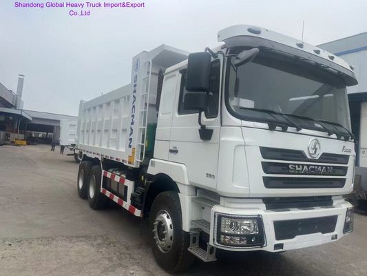 Autocarro ribaltabile Shacman F3000 nuovo di zecca con portata di 30 tonnellate, emissioni Euro 2 e sistema idraulico HYVA