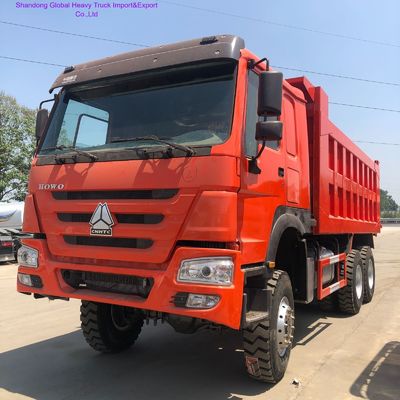 Sinotruk HOWO 6x4 Heavy Duty Dump Truck con serbatoio di carburante da 400L