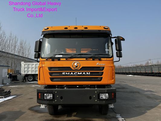 Autocarro ribaltabile Shacman F3000 6×4 con portata di 25-30 tonnellate, per impieghi gravosi e telaio in acciaio ad alta resistenza