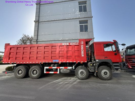 Shacman X3000 F3000 Dump Truck con capacità di carico da 45 a 50 tonnellate MAN 9.5T asse anteriore e 16T asse posteriore pesante