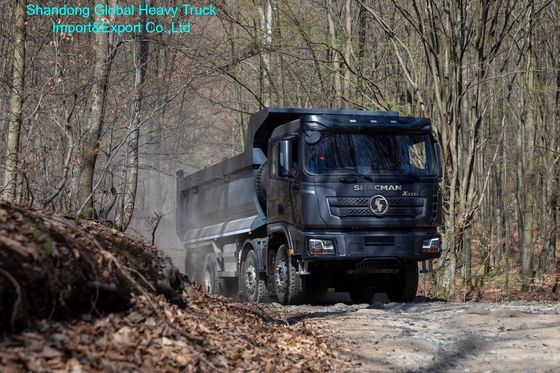 Shacman X3000 F3000 Dump Truck con capacità di carico da 45 a 50 tonnellate MAN 9.5T asse anteriore e 16T asse posteriore pesante