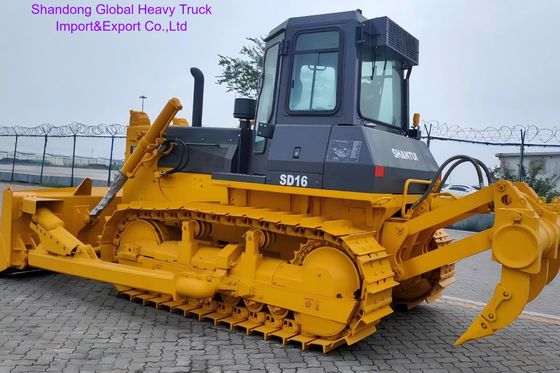 Shantui SD16 Bulldozer High Power 160HP Crawler Bulldozer with 160kw Engine and 5140*3455*3032 mm Dimensions