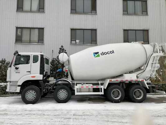 Sinotruk HOWO 12m3 Capacity 371HP Engine 6×4 Drive Type Concrete Mixer Truck for Heavy Construction