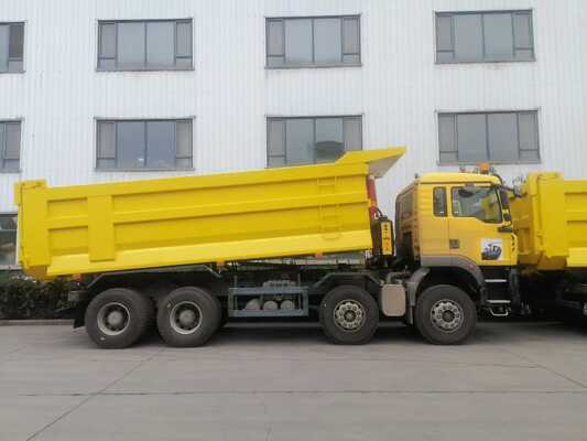 New SINOTRUK HOWO TX 8x4 Dump Truck with 420 HP Engine and 30-40 Tons Loading Capacity