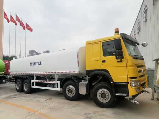 Sinotruk HOWO Nuova fabbrica usata 4X2 6X4 8X4 300HP 380HP 400HP 10cubi 20cubi 30cubi Cisterna idrica Cisterna camion