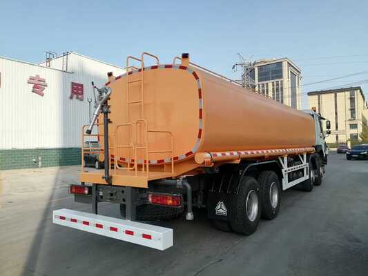 HOWO Nx 6X4 380HP 25000 litri cisterna per l'acqua potabile Camion spruzzatore con telaio rinforzato