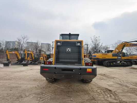 XCMG ZL50GN caricatore a ruote a carico nominale da 5 tonnellate con potenza nominale di 162 kW e struttura resistente alla polvere per la costruzione