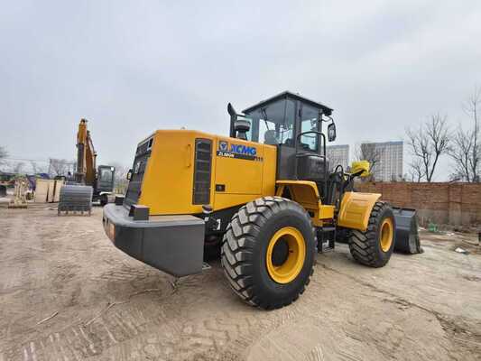 XCMG ZL50GN caricatore a ruote a carico nominale da 5 tonnellate con potenza nominale di 162 kW e struttura resistente alla polvere per la costruzione