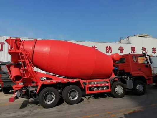 Sinotruk HOWO 6x4 Concrete Mixer Truck con motore da 336-430 CV e capacità da 8-12cbm per costruzioni pesanti
