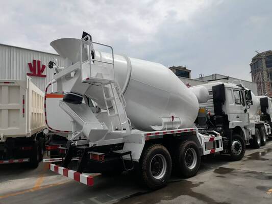 Sinotruk HOWO 8×4 Drive Type 12cbm Capacity 300hp Maximum Horsepower Concrete Mixer Truck
