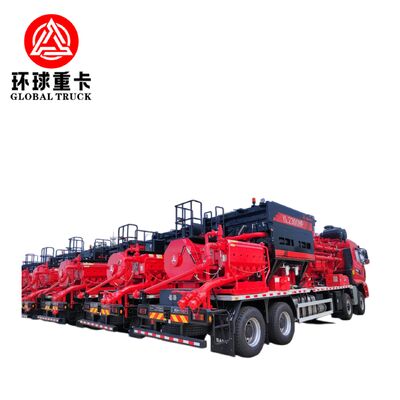 Shacman 8×6 Oilfield Fracturing Truck con motore diesel Euro 6 e cilindrata di pompa 1697L/Min