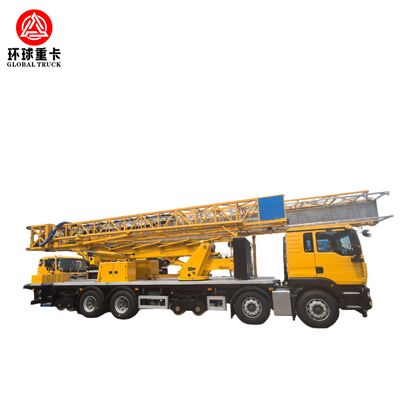 Autocarro professionale per ispezione ponti con altezza di lavoro di 12m-20m, standard di emissione Euro III e stabilizzatori idraulici per accesso sotto ponte