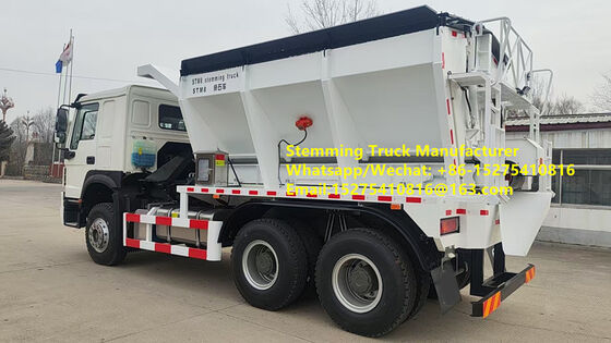 Camion de remblayage à télécommande à haute efficacité GLOBAL-12 10/15/20 tonnes Unité mobile de fabrication d'explosifs pour le service de roches Kazakhstan Ouzbékistan Indonésie Congo MMU