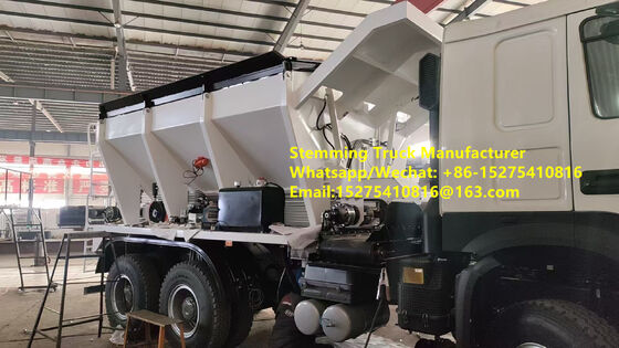 Camion de remblayage à télécommande à haute efficacité GLOBAL-12 10/15/20 tonnes Unité mobile de fabrication d'explosifs pour le service de roches Kazakhstan Ouzbékistan Indonésie Congo MMU