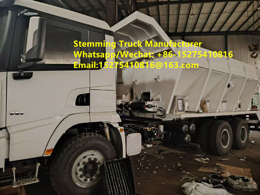 Vendita a caldo Camion intelligente di tracciamento Camione intelligente di esplosione di grandi miniere a cielo aperto Camione di riempimento di miniere 15 tonnellate Mongolia multifunzionale Guinea Kazakistan Uzbekistan Indonesia Congo Arabia Saudita