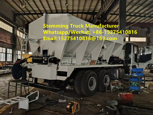 Vendita a caldo Camion intelligente di tracciamento Camione intelligente di esplosione di grandi miniere a cielo aperto Camione di riempimento di miniere 15 tonnellate Mongolia multifunzionale Guinea Kazakistan Uzbekistan Indonesia Congo Arabia Saudita