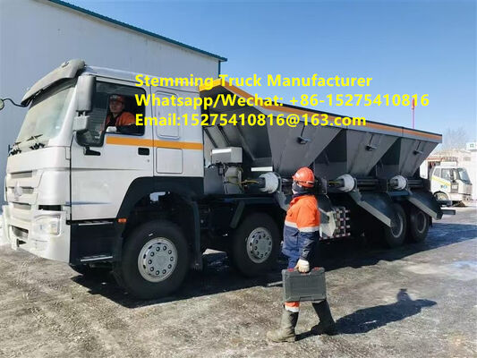 Camion di riempimento intelligente a caldo per miniere a cielo aperto, servizio di brillamento, veicolo per il riempimento di fori di grandi dimensioni, 20 tonnellate, multifunzionale, Mongolia, Guinea, Kazakistan, Uzbekistan, Indonesia, RDC, Arabia Saudita, Australia