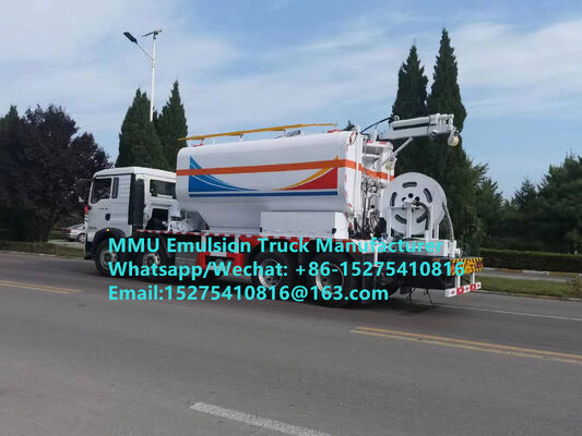 Vendita calda Durevole HOWO 15T GLOBAL-BCRH-15 camion per il carico di esplosivi sfusi a miscelazione in loco Mongolia Servizio di brillamento minerario Kazakistan Uzbekistan Indonesia Congo RDC GUINEA MMU