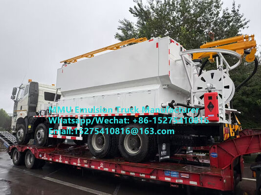 Cina Primo posto HOWO 20 tonnellate BCRH-20 emulsione della macchina di miscelazione e ricarica camion di esplosivi di grandi dimensioni Mongolia Miniere Blast mobile esplosivo Unità di produzione Kazakistan Uzbekistan Indonesia Congo RDC MEMU MMU