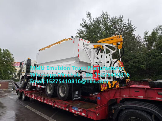 Cina Primo posto HOWO 20 tonnellate BCRH-20 emulsione della macchina di miscelazione e ricarica camion di esplosivi di grandi dimensioni Mongolia Miniere Blast mobile esplosivo Unità di produzione Kazakistan Uzbekistan Indonesia Congo RDC MEMU MMU