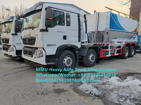 Prezzi bassi Miscelazione e ricarica di esplosivi per petrolio di ammonio pesante multifunzionale Camion 15/20/25Ton Emulsione pesante Camion ANFO Russia/Kazakhstan/Uzbekistan/Indonesia/Guinea Servizio di esplosione mineraria
