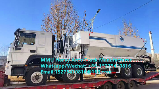 Intelligente HOWO miscelazione e ricarica multifunzionale pesanti esplosivi di ammonio petrolifero camion 15/20/25Ton Emulsione pesante ANFO camion Russia/Kazakhstan/Uzbekistan/Indonesia/Guinea Mining Blasting Service