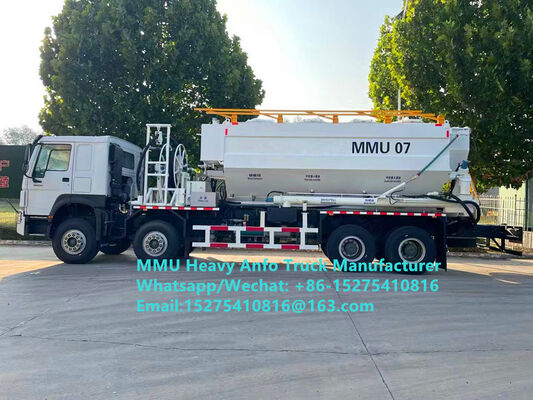 Miscelazione e ricarica a costi elevati di esplosivi per petrolio di ammonio pesante multifunzionale Camion 15/20/25Ton Emulsione pesante ANFO Camion Zambia/Zimbabwe/Tanzania/Ghana/Guinea/Perù Servizio di esplosione mineraria