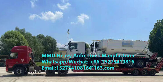 Prezzo basso Miscelazione e caricamento di alta qualità di esplosivi pesanti multifunzionali a base di olio di ammonio per camion 15/20/25 tonnellate di emulsione pesante ANFO camion Servizio di brillamento minerario in Zambia/Zimbabwe/Tanzania/Ghana/Guinea/Perù