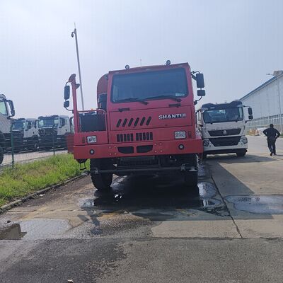 Shantui 6×4 Water Tank Truck with 20,000L - 35,000L Capacity and High-Strength Carbon Steel Tank for Mining