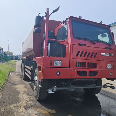 Camion pesante Shantui 6×4 con 20 tonnellate di carico utile e serbatoio in acciaio al carbonio