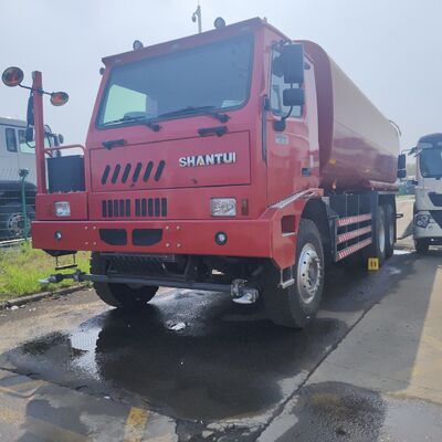Shantui 6×4 Water Tank Truck con carico utile di 20 tonnellate e serbatoio in acciaio al carbonio ad alta resistenza per la soppressione della polvere mineraria