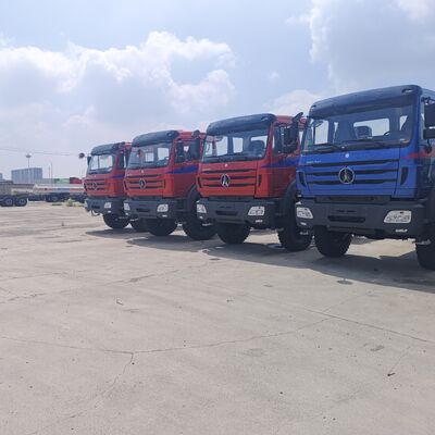 BEIBEN 2638 4×4 Heavy Duty Off-Road Dump Truck con motore WEICHAI da 380 CV e telaio tecnologico Mercedes-Benz per l'estrazione mineraria