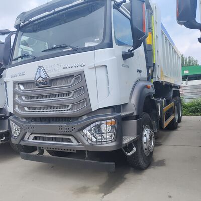 HOWO NX 6×4 Dump truck per miniere con motore da 400 CV e corpo a forma di U per il trasporto pesante