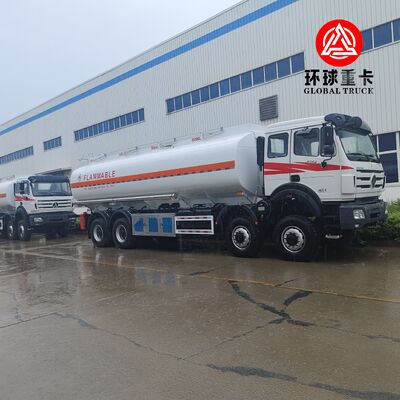 Beiben 8×8 35,000L Heavy Duty Off-Road Fuel Bowser Truck per il Congo Mining