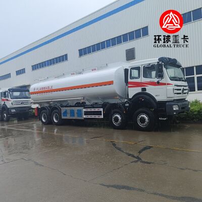 Beiben 8×8 35,000L Heavy Duty Off-Road Fuel Bowser Truck per il Congo Mining